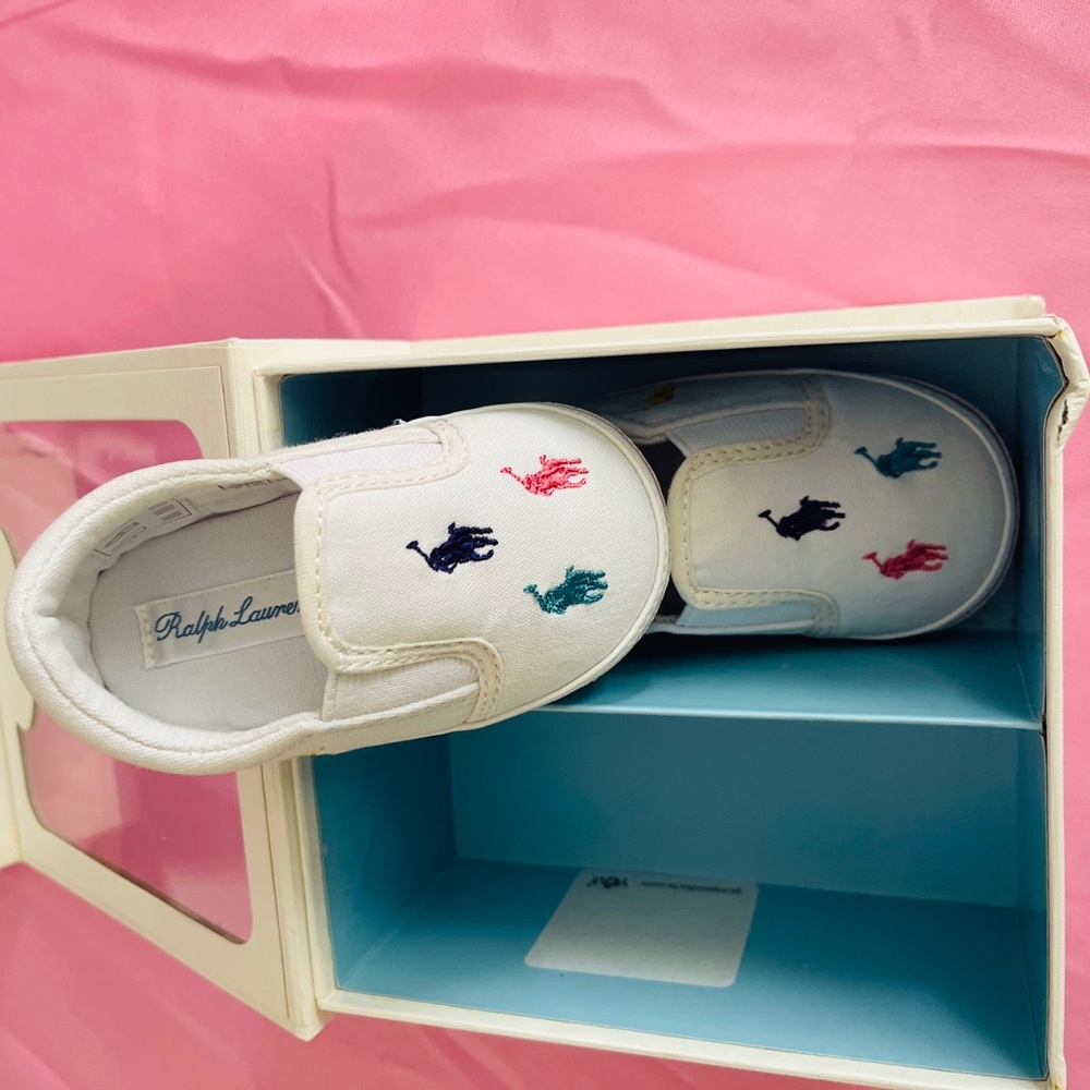 Polo Ralph Lauren infant shoe